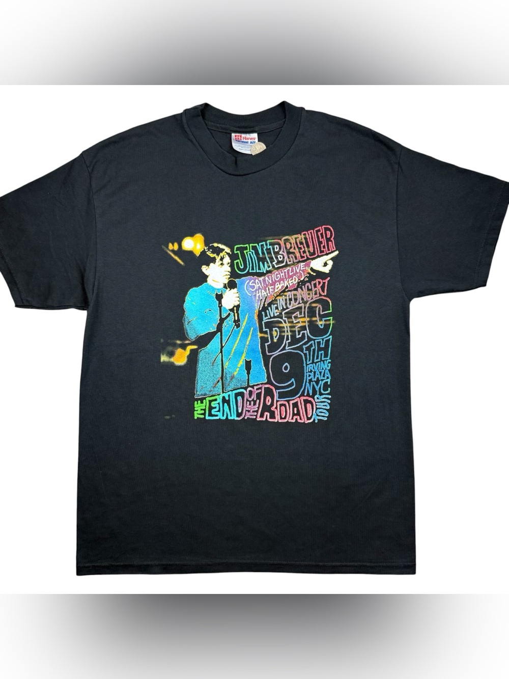 VTG Jim Breuer Half Baked End Of The Road Stand Up Comedy Tour SNL NYC t-shirt L